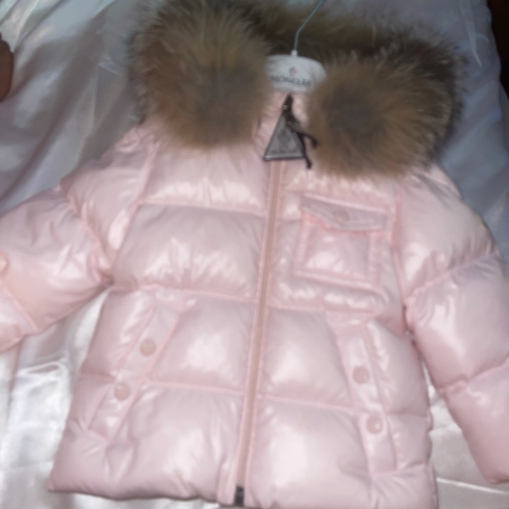 K2 fur hooded moncler jacket